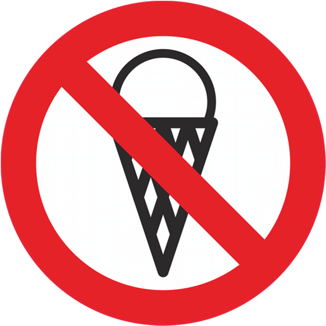 Zabraneno za sladoled