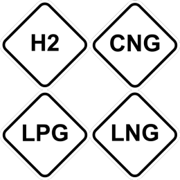 Gas - fuel type (new symbolism)