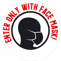 Sticker face mask