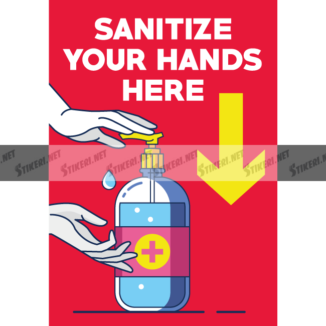 Sticker sanitize