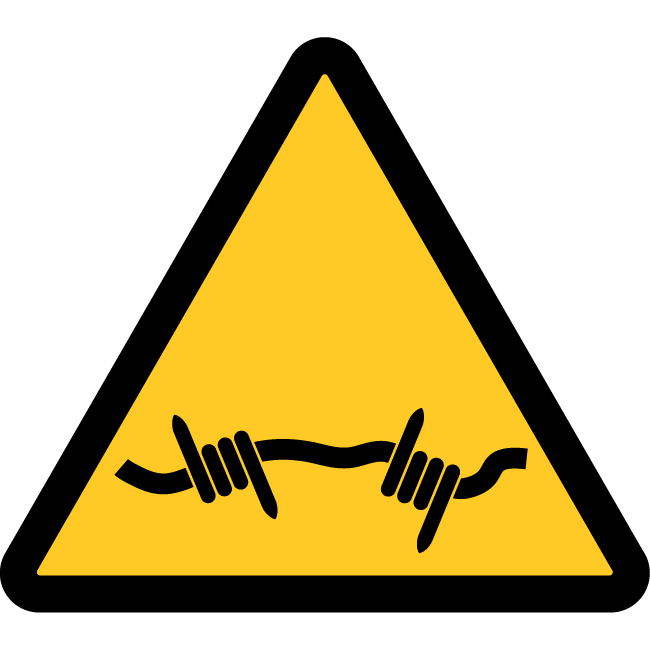 Danger,-barbed-wire