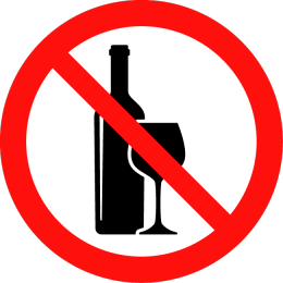 The import of glass bottles is not allowed