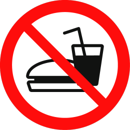 No food allowed