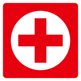 Sticker for first aid kit