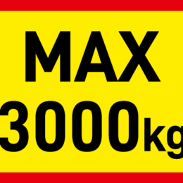 Максимална товаримост - 3000