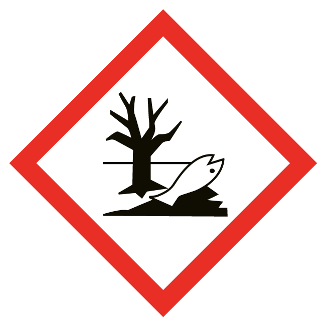 Occupational safety sticker "Hazardous for the environment (GHS 09)"